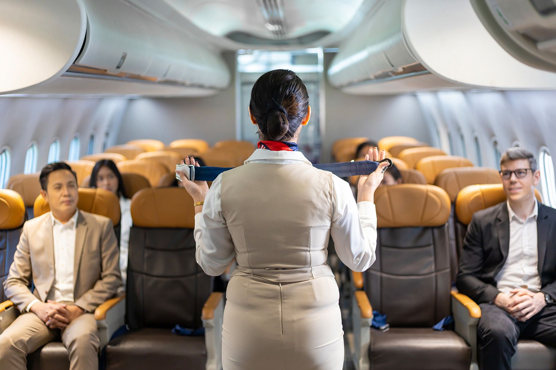 You are barrelling about the skies at 500 miles an hour.' Why flight  attendants want you to stop ignoring them