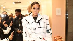 NEW YORK, NEW YORK - DECEMBER 14: Singer-Songwriter Cassie attends Buttah Skin By Dorion Renaud Holiday Pop-Up on December 14, 2022 in New York City. (Photo by Johnny Nunez/WireImage)