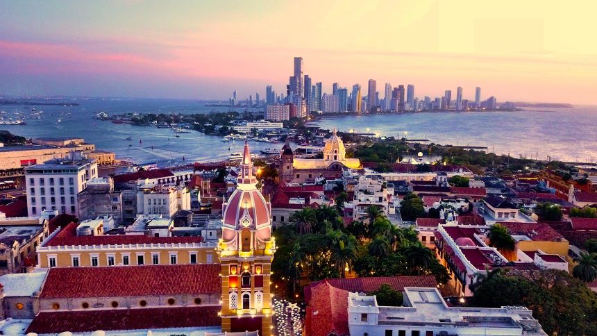 The Colombian city of Cartagena is renowned for its stunning architecture.