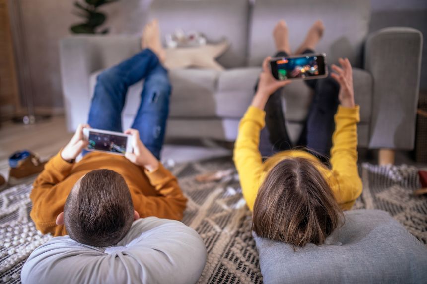 Screens can prevent children from developing skills to regulate their emotions.