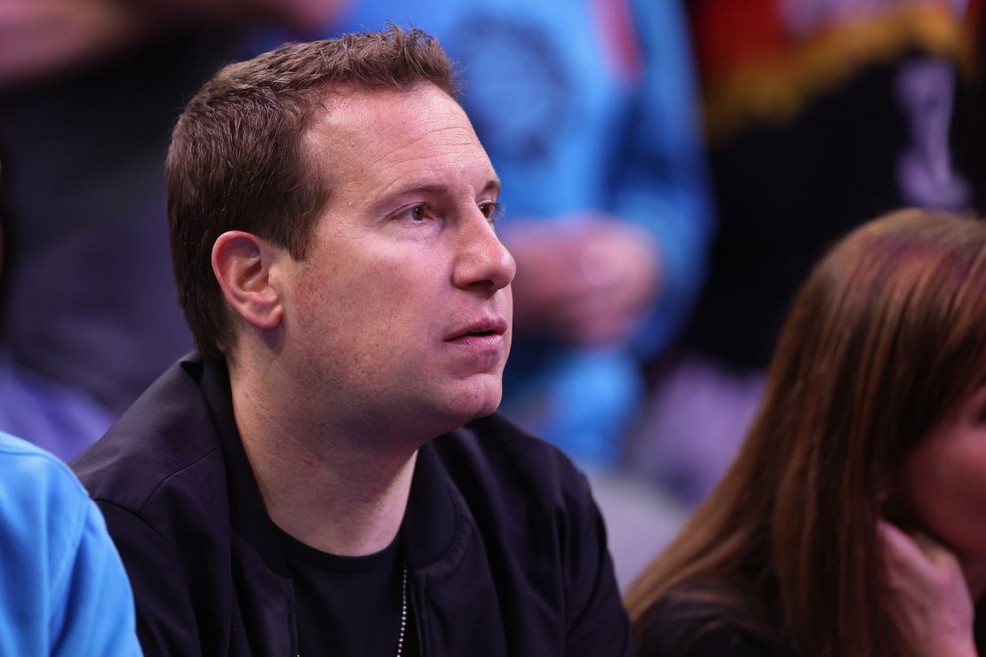 Phoenix Suns owner, Mat Ishbia looks on during the first half of the NBA game against the Oklahoma City Thunder at Footprint Center on March 08, 2023 in Phoenix, Arizona.