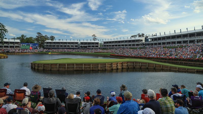 Players Championship: The scuba diver who fights alligators and murky waters to rescue your golf balls