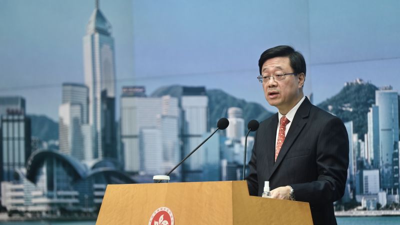 Правителството на Хонконг разкри в петък нов набор от мощни