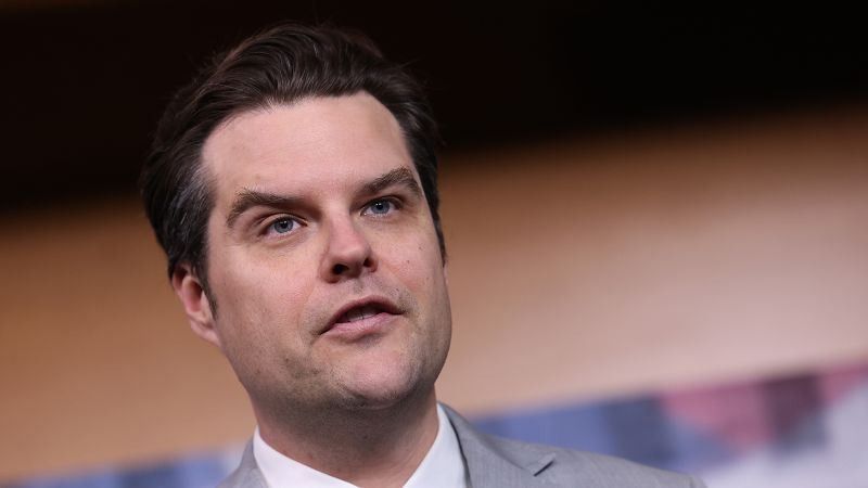 Matt Gaetz to join One America News as an anchor, source says