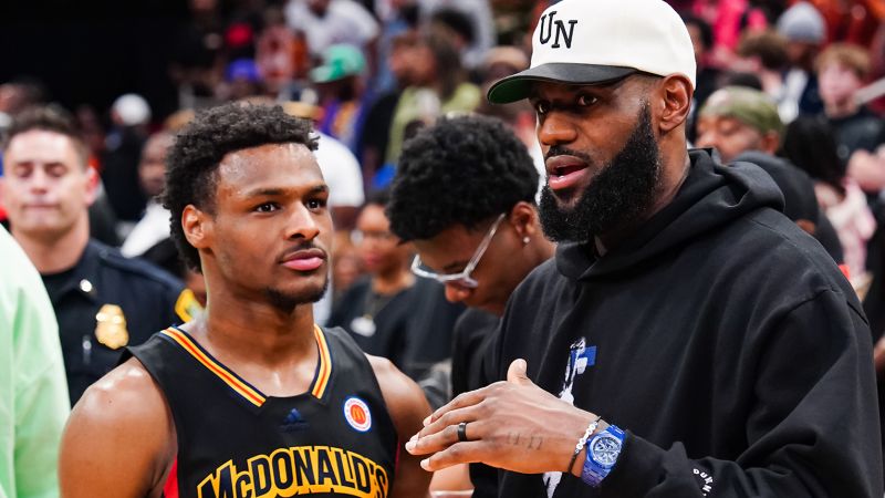 Bronny James: Will LeBron James’ son get picked in the NBA Draft? | CNN