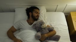 A stuffed animal may help you sleep better.