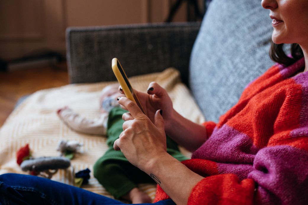 Parents may be distracted by their phones even when they're not on their phones, new research suggests.