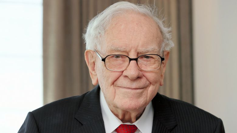 Warren Buffett speaks during the Asahi Shimbun interview on April 11, 2023 in Tokyo, Japan.