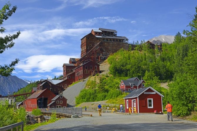 <strong>8. Wrangell-St. Elias National Park & Preserve: </strong>The abandoned Kennecott mill town and mines are located in Wrangell-St. Elias, America's largest national park.