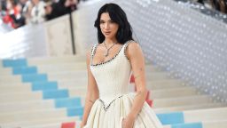 NEW YORK, NEW YORK - MAY 01: Dua Lipa attends The 2023 Met Gala Celebrating "Karl Lagerfeld: A Line Of Beauty" at The Metropolitan Museum of Art on May 01, 2023 in New York City. (Photo by Noam Galai/GA/The Hollywood Reporter via Getty Images)