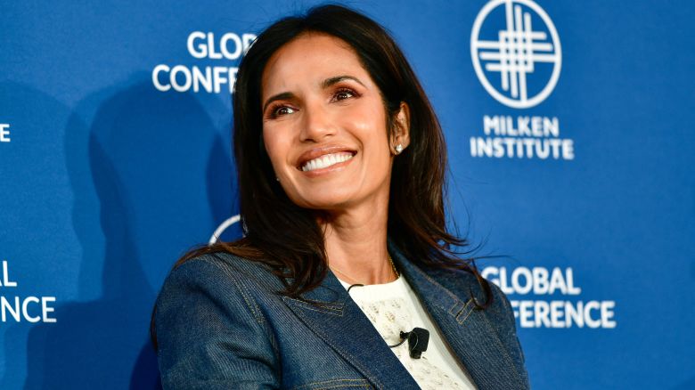 BEVERLY HILLS, CALIFORNIA - MAY 02: Padma Lakshmi attends the 2023 Milken Institute Global Conference at The Beverly Hilton on May 02, 2023 in Beverly Hills, California. (Photo by Jerod Harris/Getty Images)