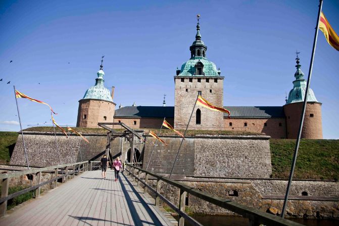 <strong>Kalmar Castle, Sweden: </strong>This royal residence began life as a defensive tower in the 12th century.