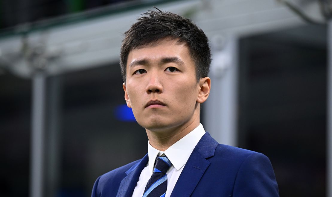 Steven Zhang had been president of Inter Milan since 2018.