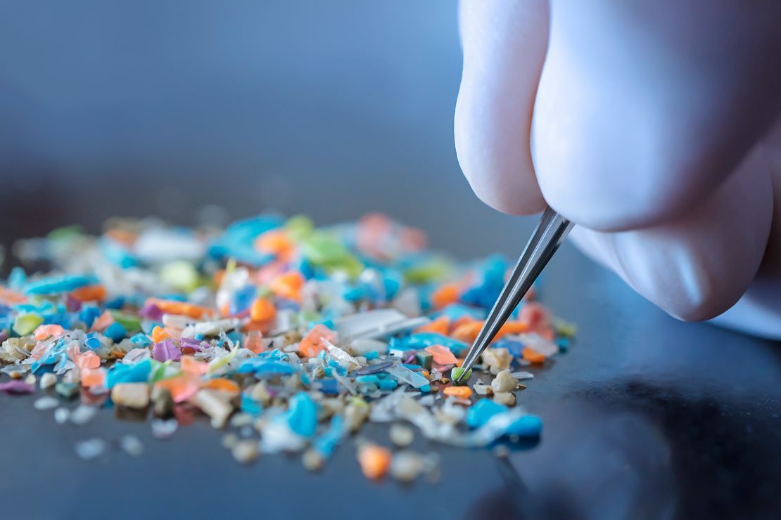 Microplastics range in size from 1 nanometer to 5 millimeters, with the largest about the size of a pencil eraser, experts say.