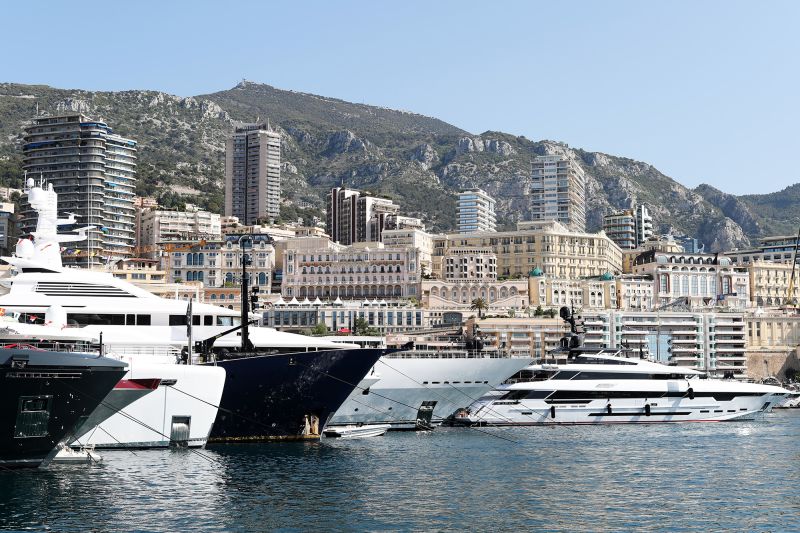 A harbour in Monte-Carlo, Monaco in May 2023. The principality is renowned for its ultra-low-tax regime.
