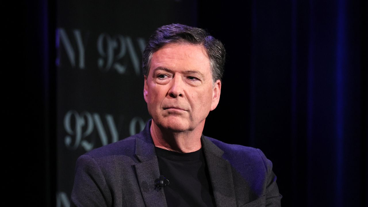 Former FBI Director James Comey on May 30, 2023 in New York City.