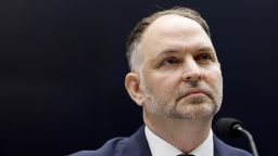 Amtrak CEO Stephen J. Gardner looks on during a hearing before the House Subcommittee on Railroads, Pipelines, and Hazardous Materials on June 6, 2023.