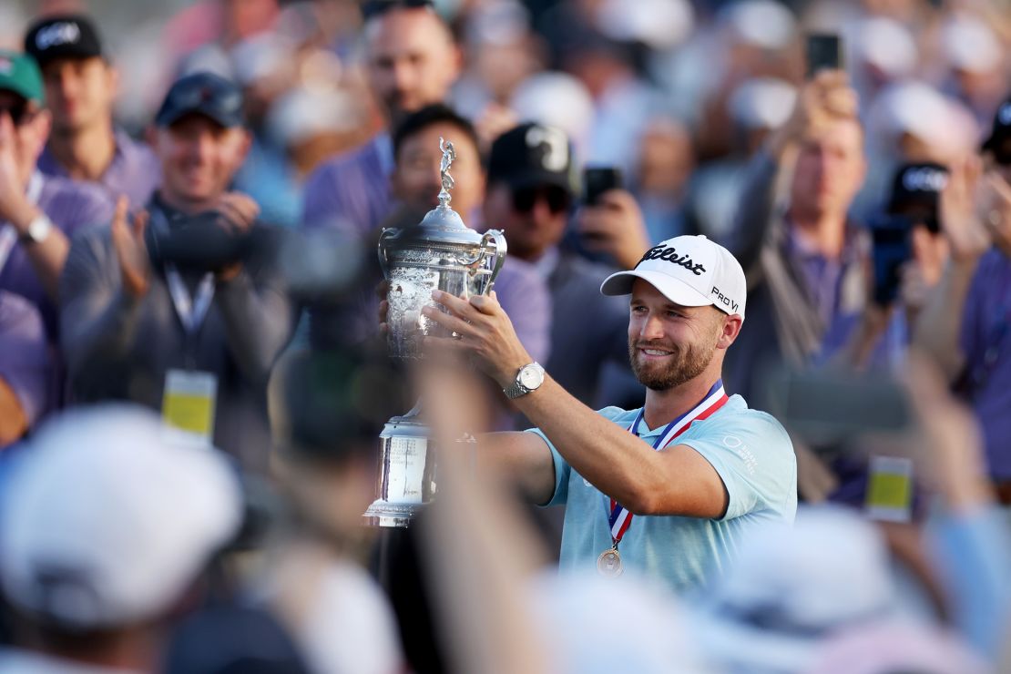 Clark won the US Open in 2023.
