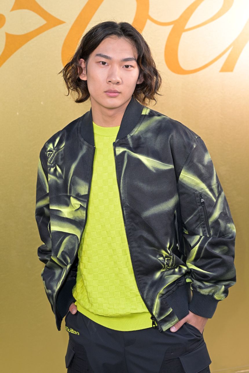 Su attends a Louis Vuitton show during Paris Fashion Week in June 2023.