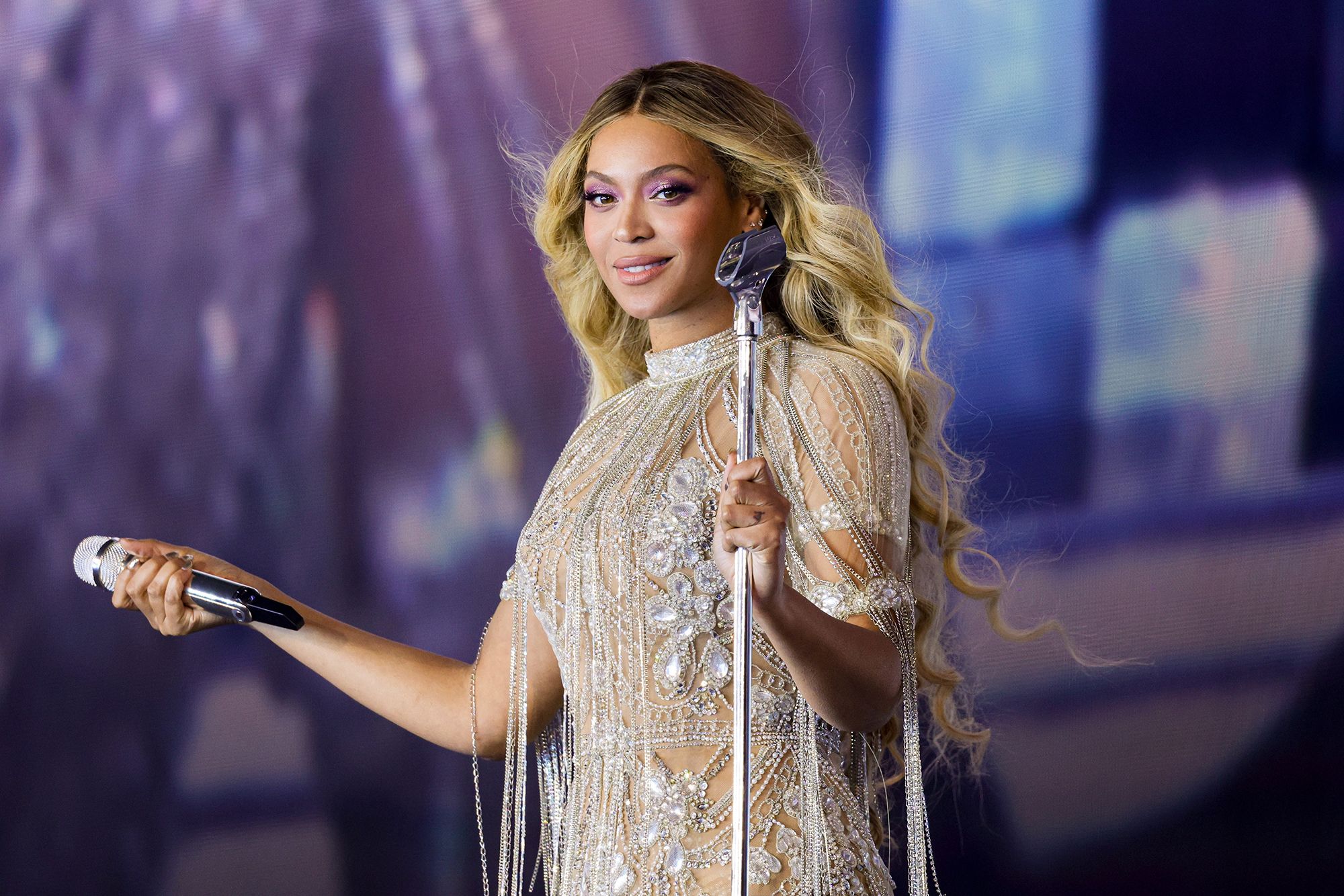 "Hair is sacred," read the announcement for Beyoncé's new product line.