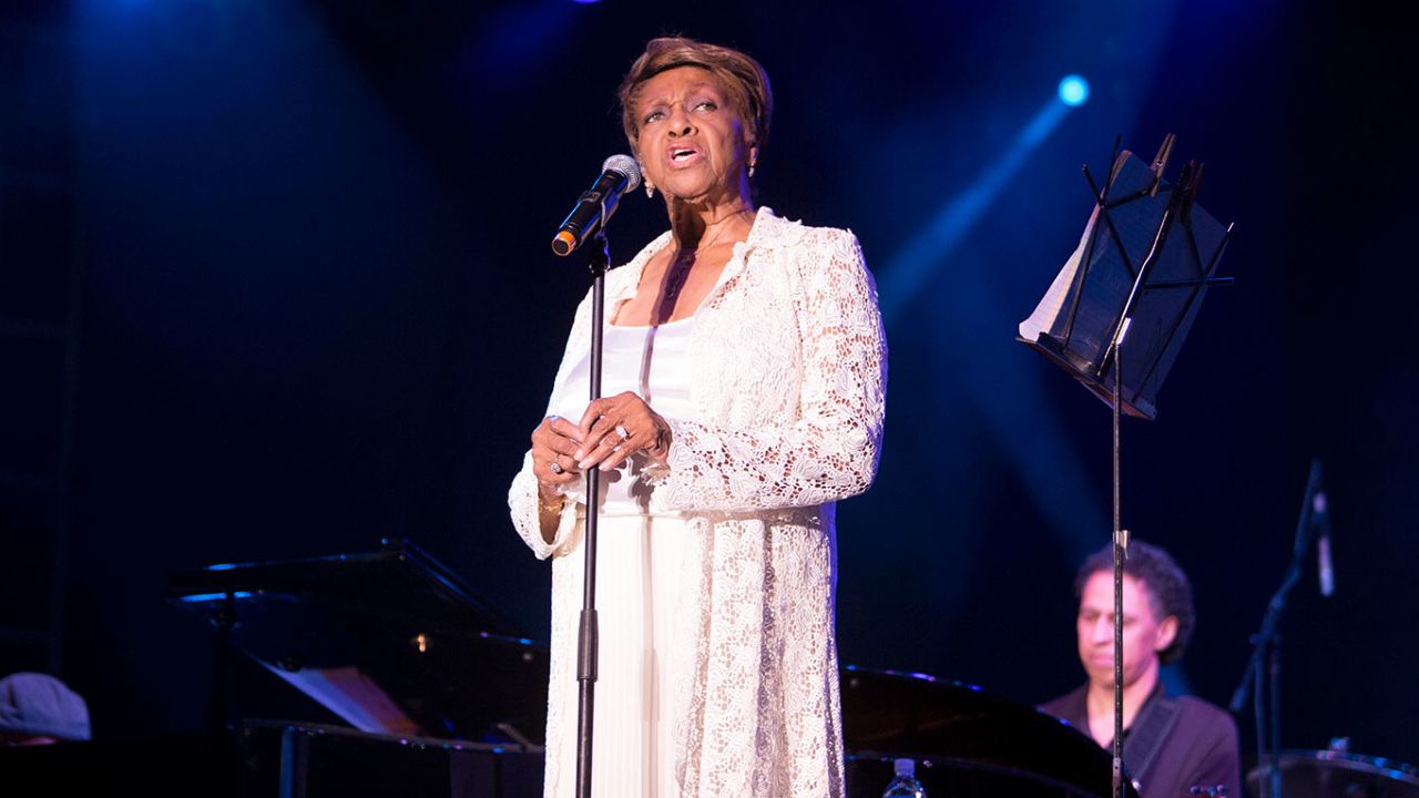 NEW YORK, NY - AUGUST 20: Cissy Houston performs during the 30th Anniversary Martin Luther King Jr. Concert Series Gospel Night at Wingate Field on August 20, 2012 in the Brooklyn borough of New York City. (Photo by Cory Schwartz/Getty Images)