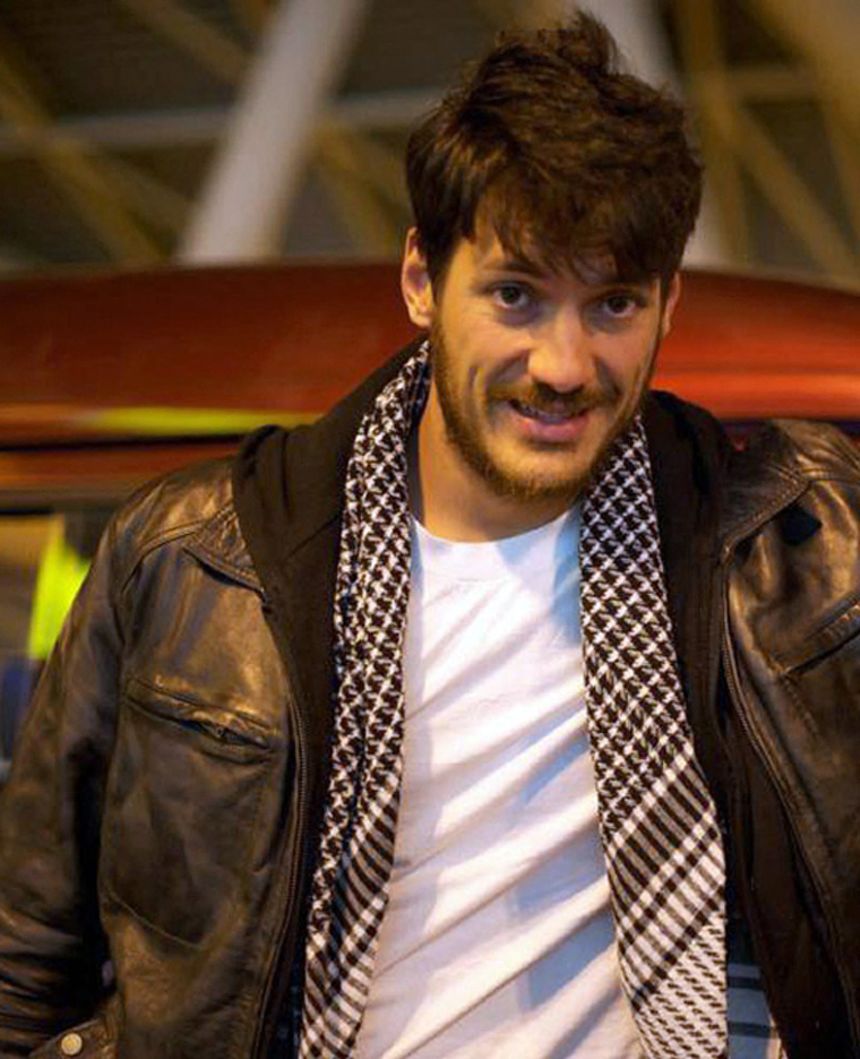 Tice in Cairo in March 2012, two months before his trip to Syria.