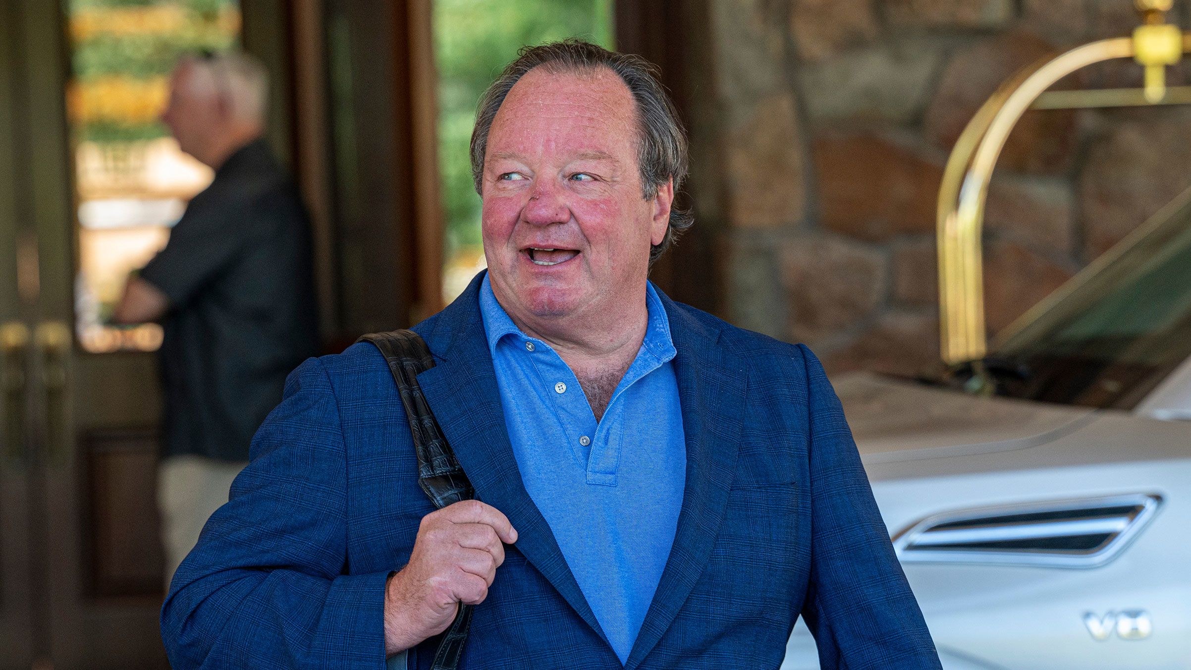 Bob Bakish, president and chief executive officer of Paramount Global, attends the Allen & Co. Media and Technology Conference in Sun Valley, Idaho, on Tuesday, July 11, 2023.