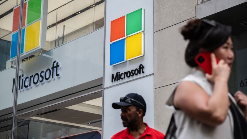 Read more about the article Microsoft is worth more than $3 trillion. It’s the second company to ever break that threshold – CNN