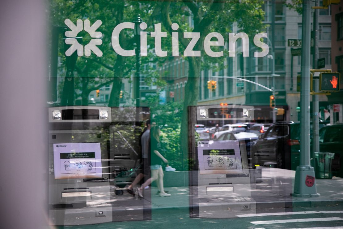 Citizens Financial Group is the 14th largest bank in the US