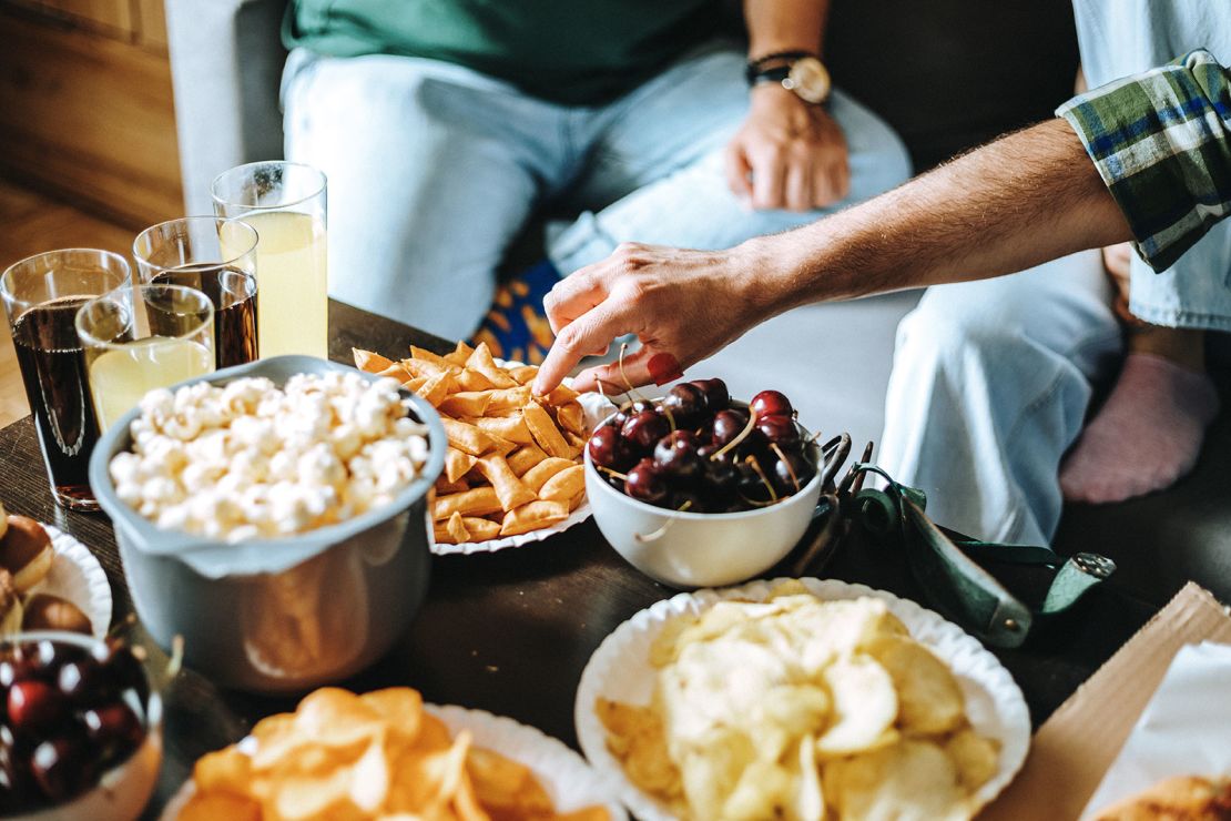 Choosing lower-sodium versions of your favorite football-watching snacks could be an easier way to consume less sodium, experts said.