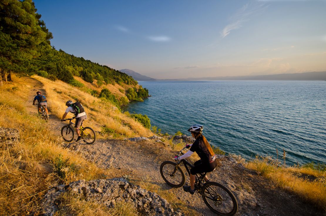 Macedonia is one of the countries visited by the new Trans Dinarica cycling route.