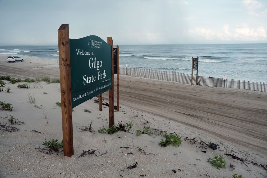 Gilgo Beach is seen on July 18, 2023, in Babylon, New York.