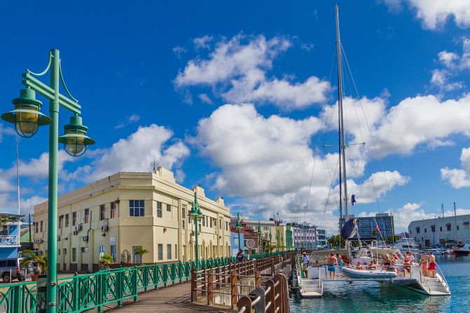 <strong>Bridgetown, Barbados: </strong>Bridgetown is the capital and largest city of Barbados, the eastern Caribbean island famous for its beaches and rum.