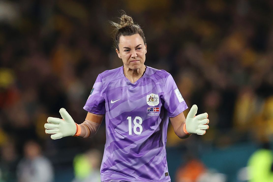Arnold kept four clean sheets at the Women's World Cup last year.