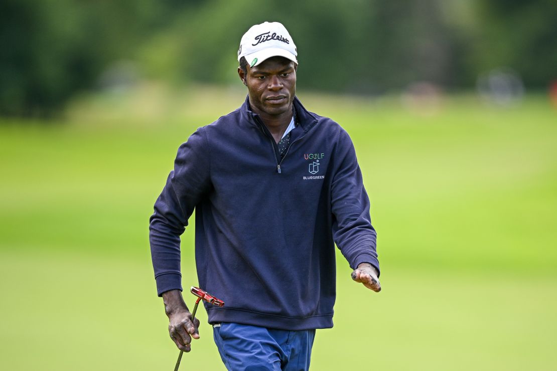 "I live for golf. I can't live without golf. Golf is my life," Nlareb told CNN Sports.