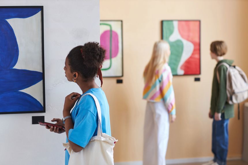 If your teen asks you to take them to an art gallery or museum, go for it. You may catch them in moments of adoration.