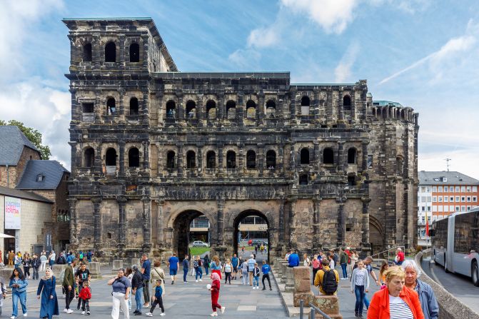 <strong>Final frontier: </strong>The Porta Nigra, or Black Gate, was an unusually elaborate city gate in Germany, where Roman remains are very rare.
