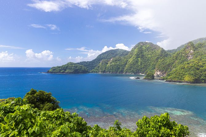 <strong>2. National Park of American Samoa:</strong> This park stretches across three islands, including Tutuila (pictured), in the South Pacific.