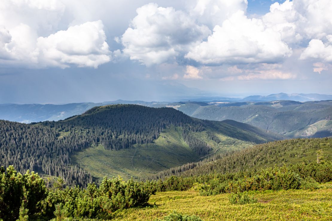 Slovakia’s Low Tatras mountains, where a 31-year-old Belarusian tourist died earlier this month after trying to run away from a bear.