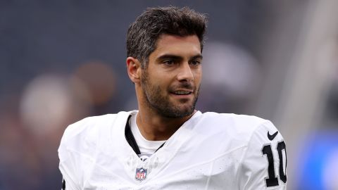 Jimmy Garoppolo is the new backup quarterback for the Los Angeles Rams.