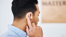 Treating hearing loss with aids was associated with a significant decline in mortality risk, the study showed.