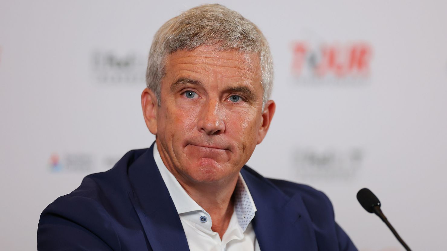PGA Tour commissioner Jay Monahan is facing scrutiny.