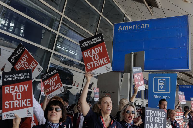 American Airlines’ Flight Attendants Want To Strike. But It Won’t ...