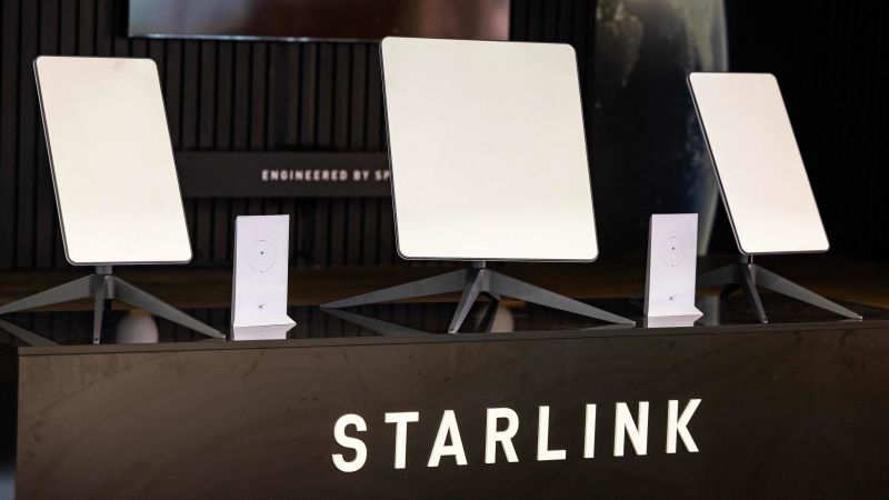 Интернет услугата Starlink управлявана от SpaceX на Илън Мъск ще