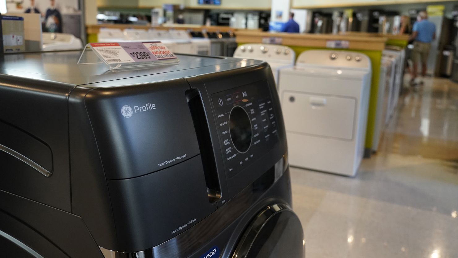 GE Appliances plans to reshore more than a dozen lines of front-load washers from China to Louisville, Kentucky, including its flagship washer-dryer combo.