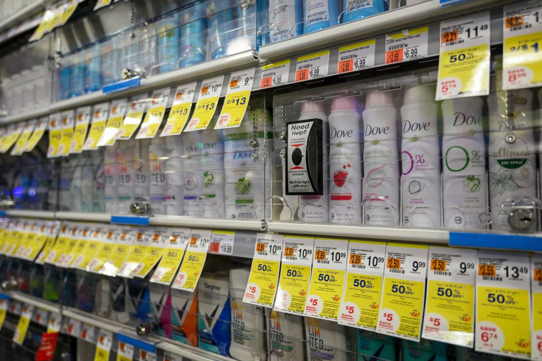 Stores are locking up everyday products like shampoo to deter shoplifting.