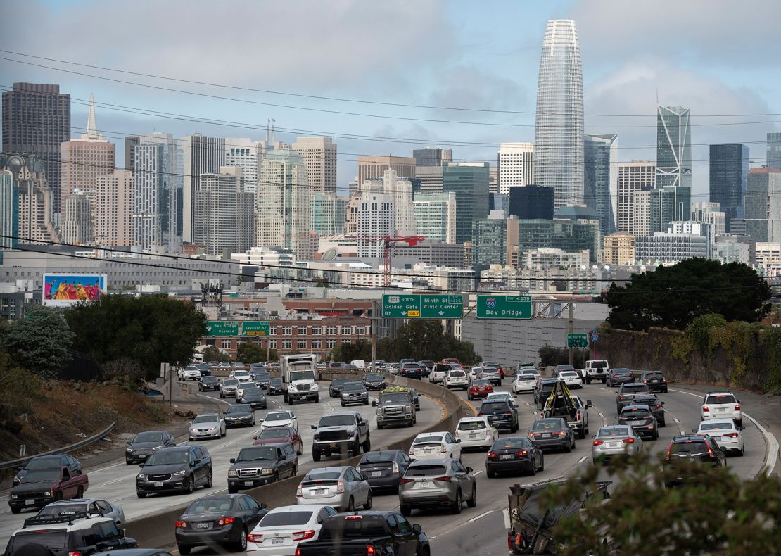 The United States dropped out of the top 20 in 2024, in part because of low scores among young people. San Francisco is pictured.