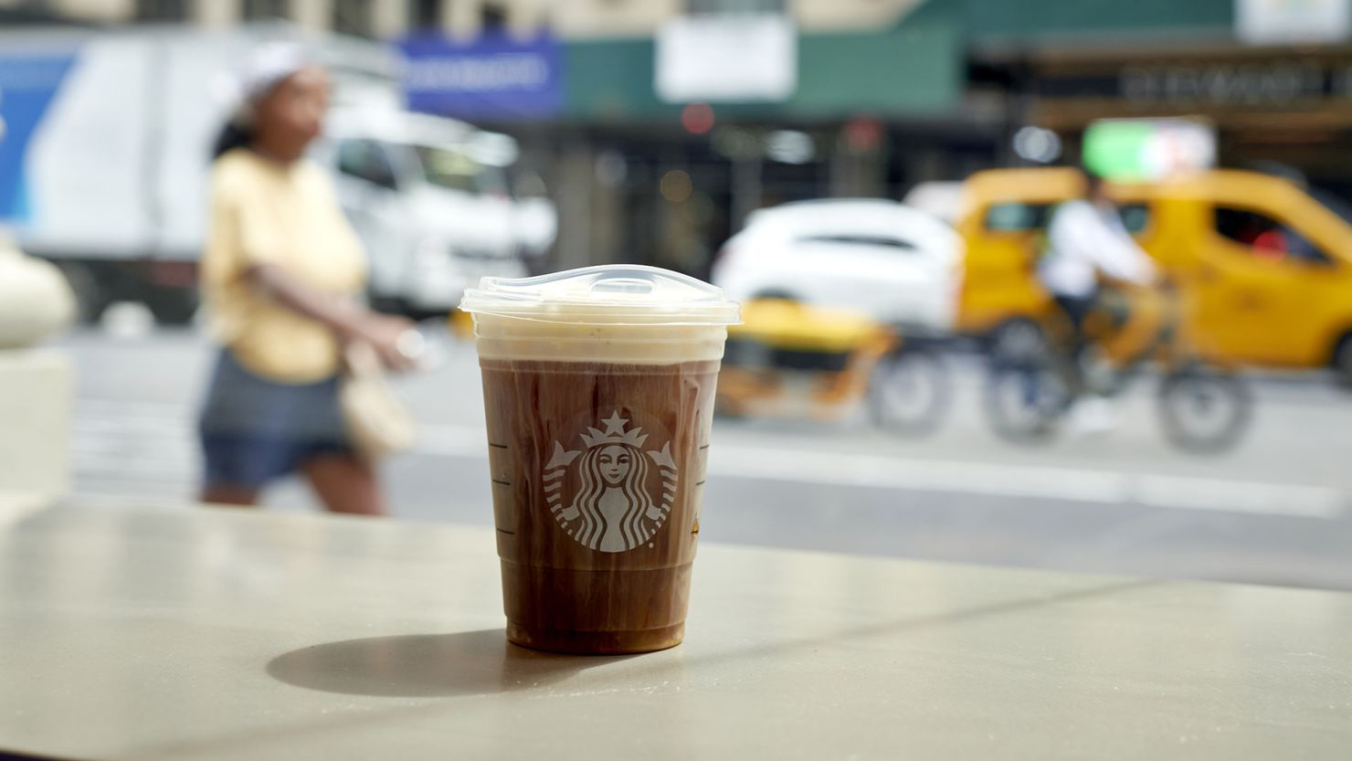 Starbucks sales spiked this quarter, thanks in part to its premium beverages.
