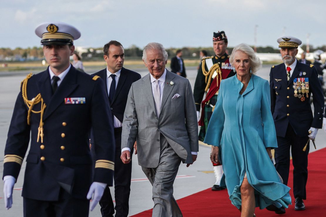 Charles III, pictured here with Camilla in France in 2023, last visited Australia with his wife six years ago, when they hit the Gold Coast to open the <a href=