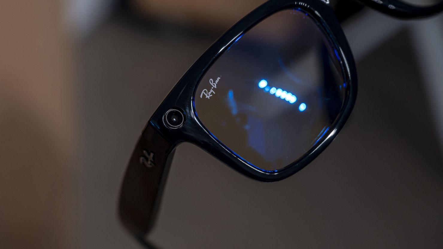 Ray-Ban Meta Smart Glasses second generation at a Meta Platforms event in San Francisco in September 2023.